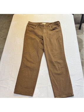 Hawkings McGill Men's Skinny Fit Chino Pants, Size 30x32 Golden Brown Straight